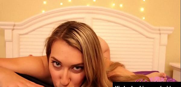  Young Babe Kimber Lee Gives You A BJ Motivation!